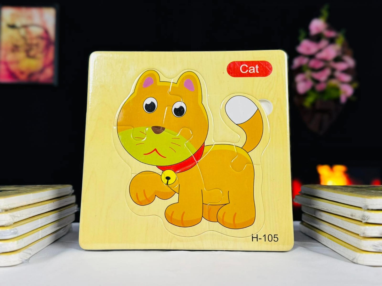 বিড়াল (Cat) পাজল ( PVC Puzzole Board )