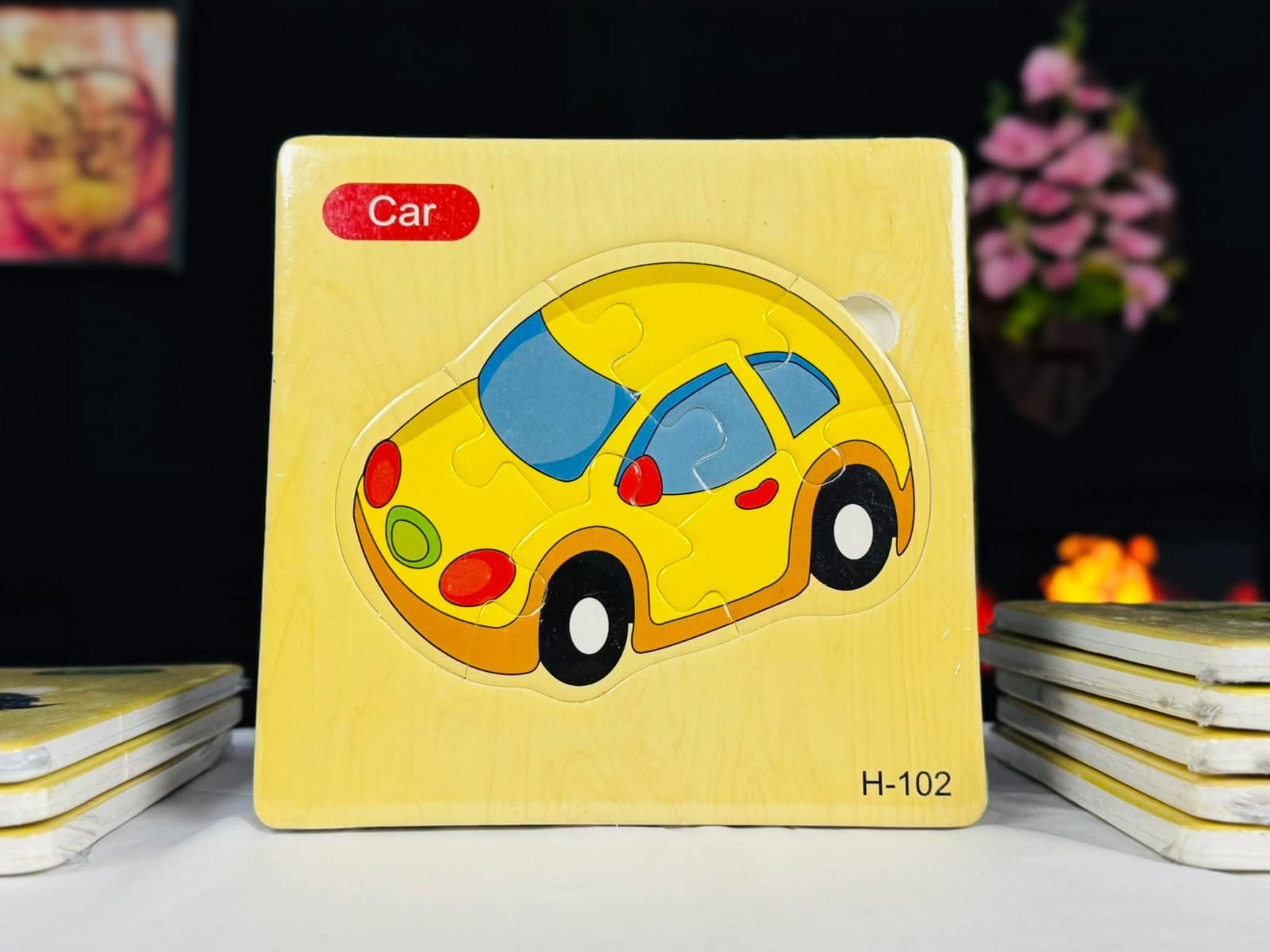 গাড়ি (Car) পাজল (PVC Puzzole Board )