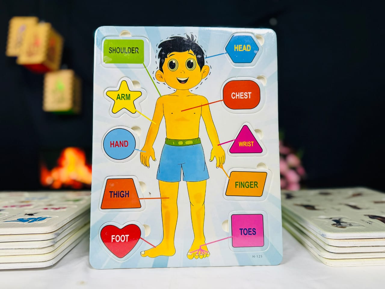 মানবদেহ পাজল বোর্ড ( PVC Puzzole Board)