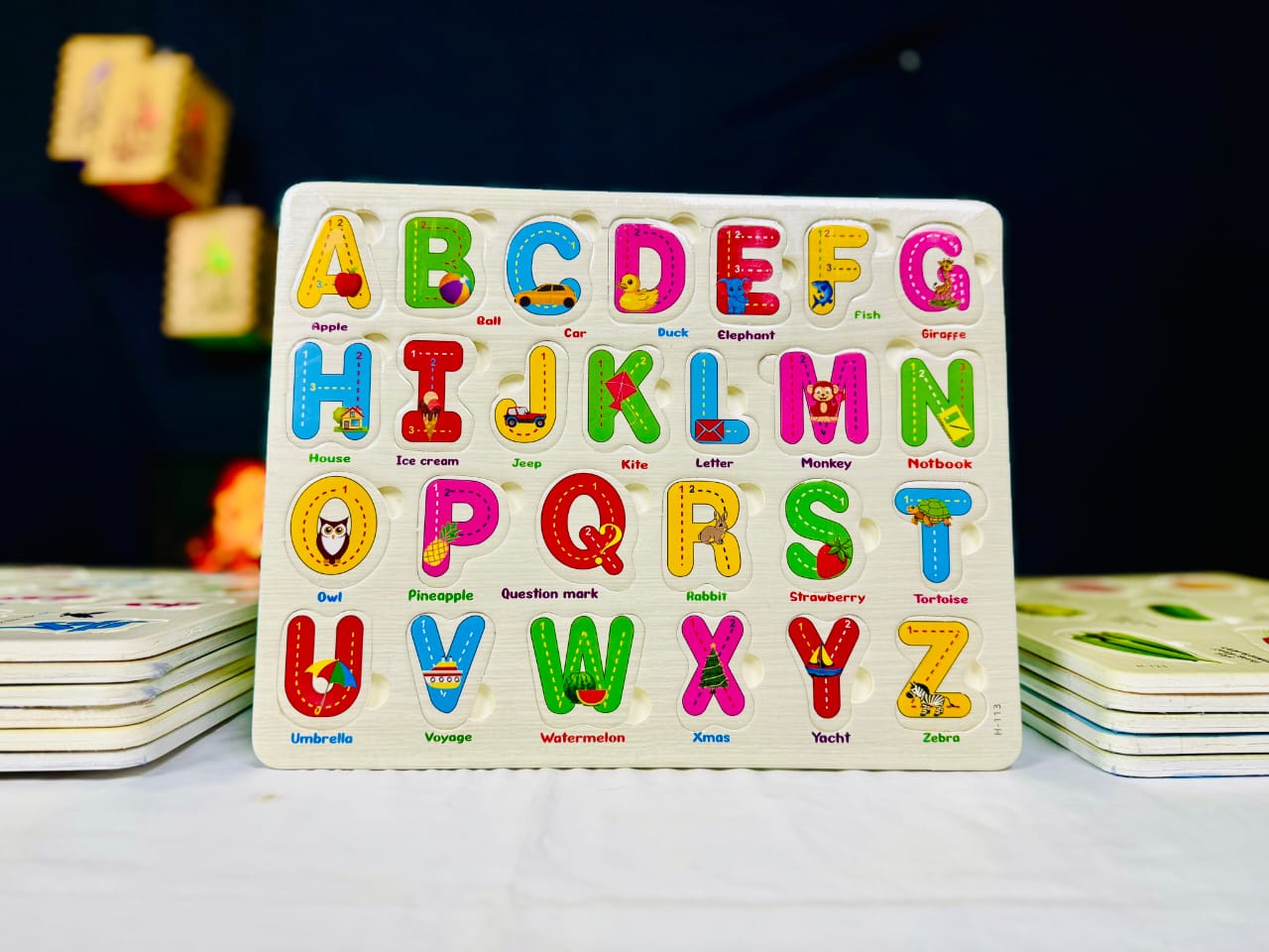 ইংরেজি বর্ণমালা (A-Z) পাজল বোর্ড (PVC Puzzole Board )