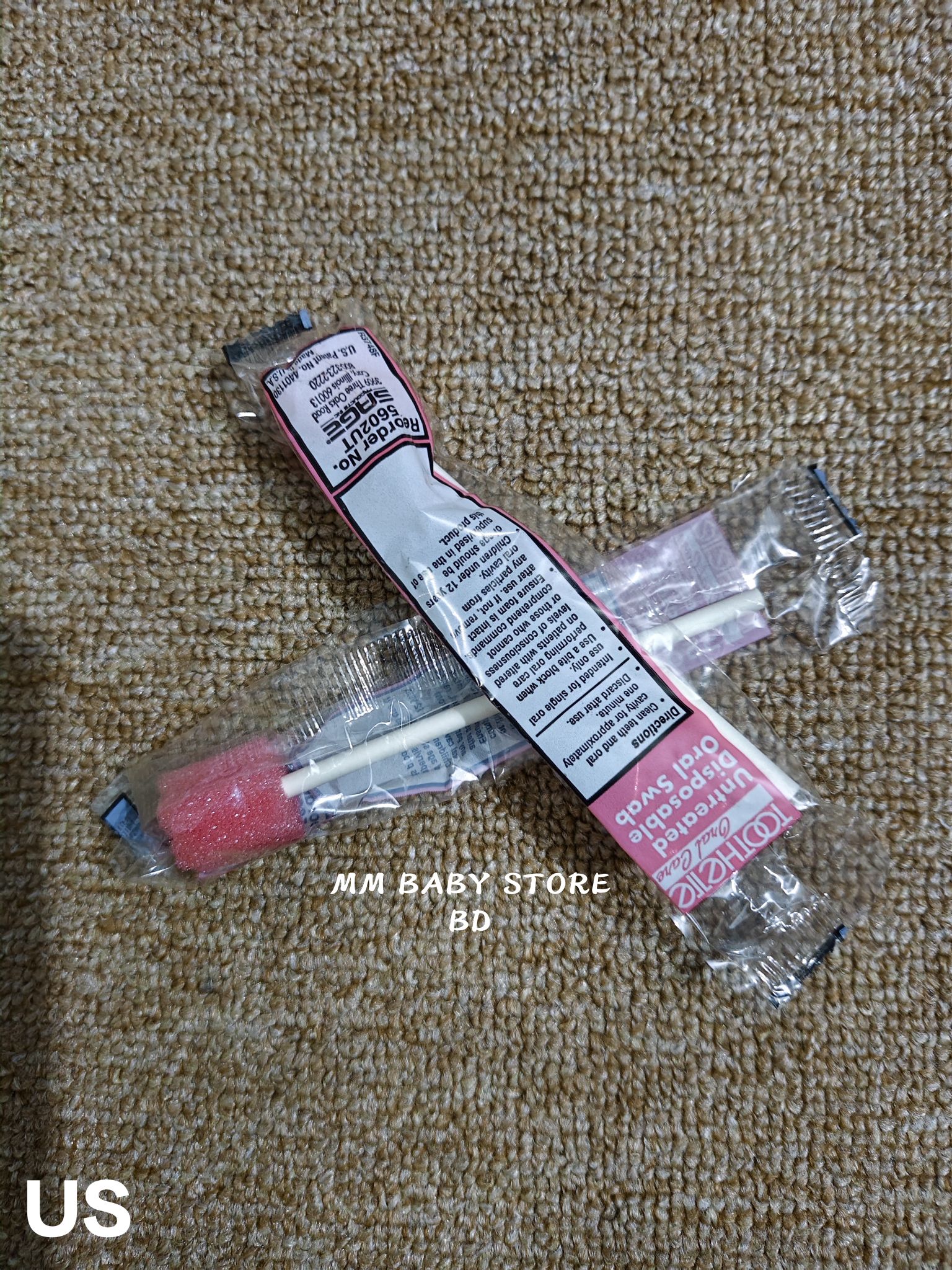 Toothette Oral Care Disposable Oral Swab
