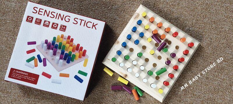 Sensing Stick Wooden Color Matching Game
