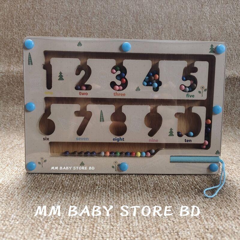 Premium Magnetic Number Maze Board