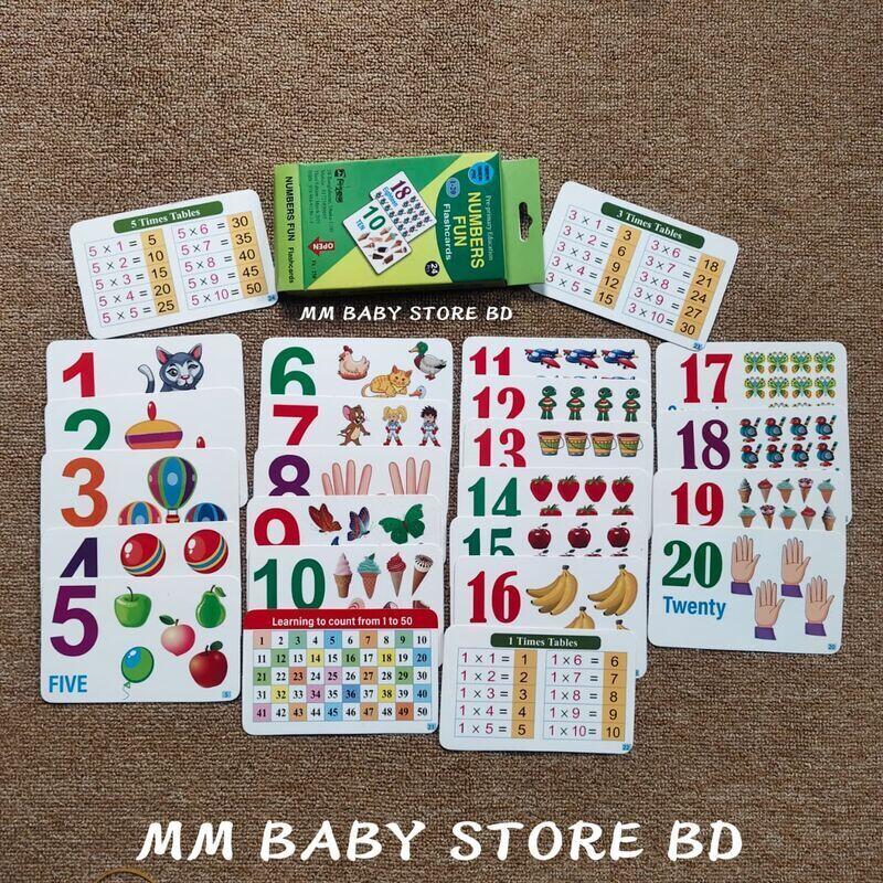 Numbers Fun Flashcards