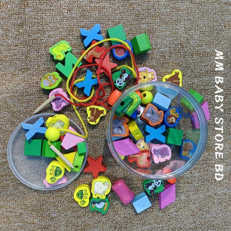 Beads Lacing Game Animal