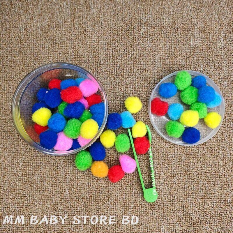 Color Sorting  Pom Pom Ball Game