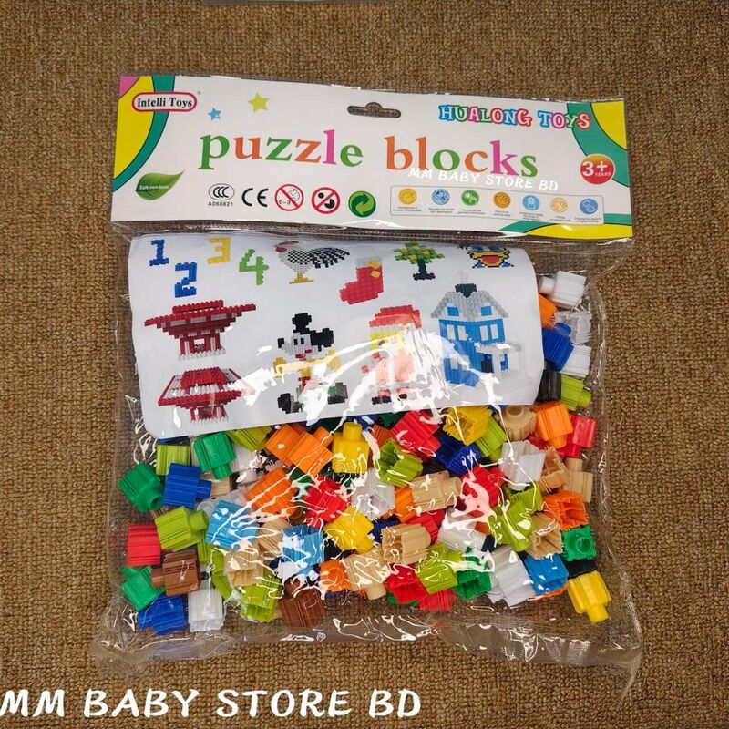 Intelli Toys Educational Puzzle Blocks Set