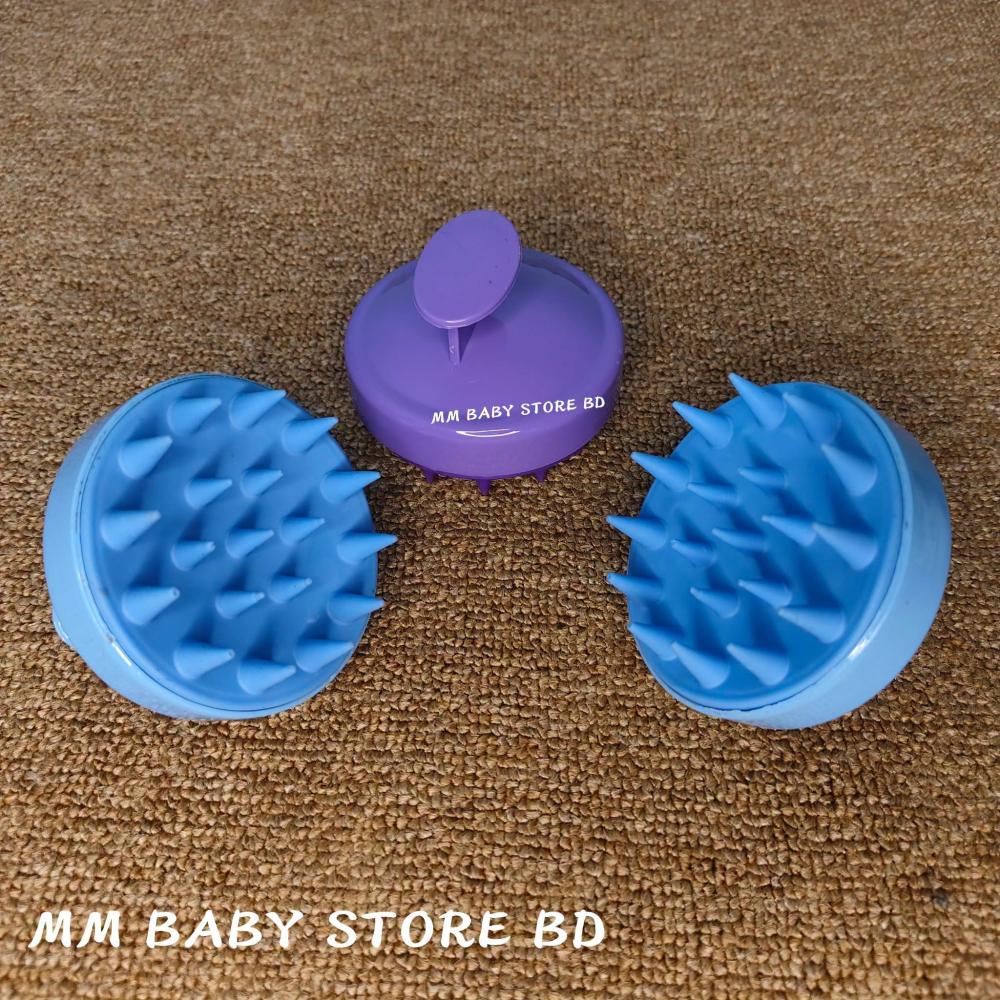 Soft Silicone Scalp Massager & Shampoo Brush