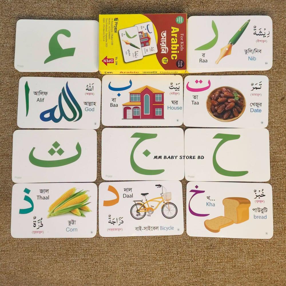 Arabic Alphabet Flashcards