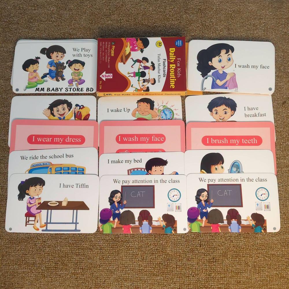 Daily Routine Flashcards