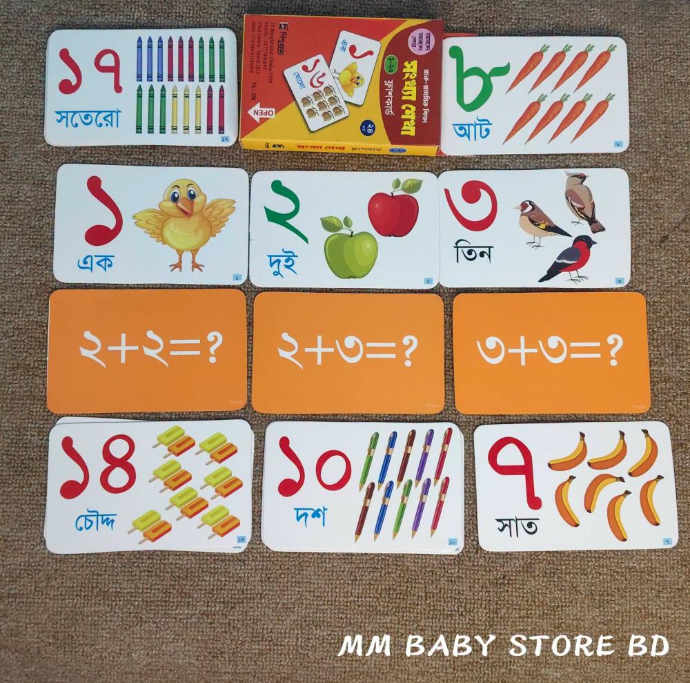 Bangla Number Flashcards